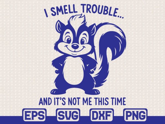 Funny Skunk Quote SVG: A Lighthearted Graphic for T-Shirt Designs and Lifestyle Brands