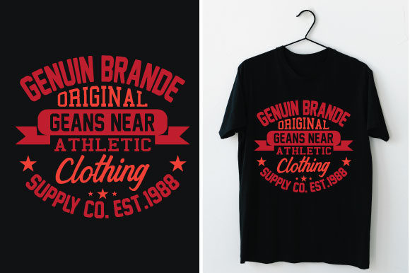 Genuin Brande Original Graphics for T-Shirt Designs