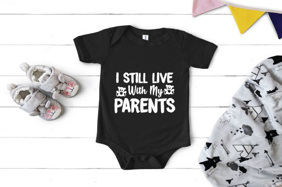 I Still Live with My Parents – T-Shirt Graphics for Bold Editorial Style