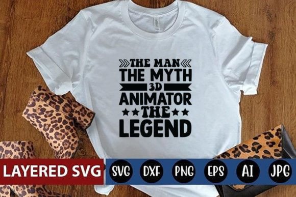 The Man the Myth 3D Animator the Legend